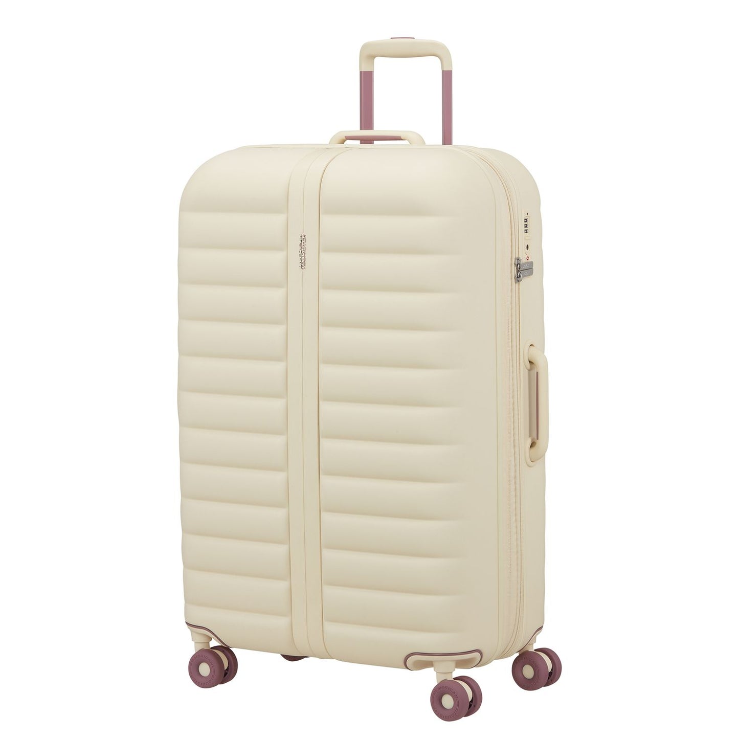 American Tourister Neovibe Spinner 78 cm - Uitbreidbaar 96/106 liter - 77x51x30/33 cm - summer sand