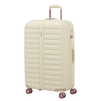 American Tourister Neovibe Spinner 78 cm - Uitbreidbaar 96/106 liter - 77x51x30/33 cm - summer sand