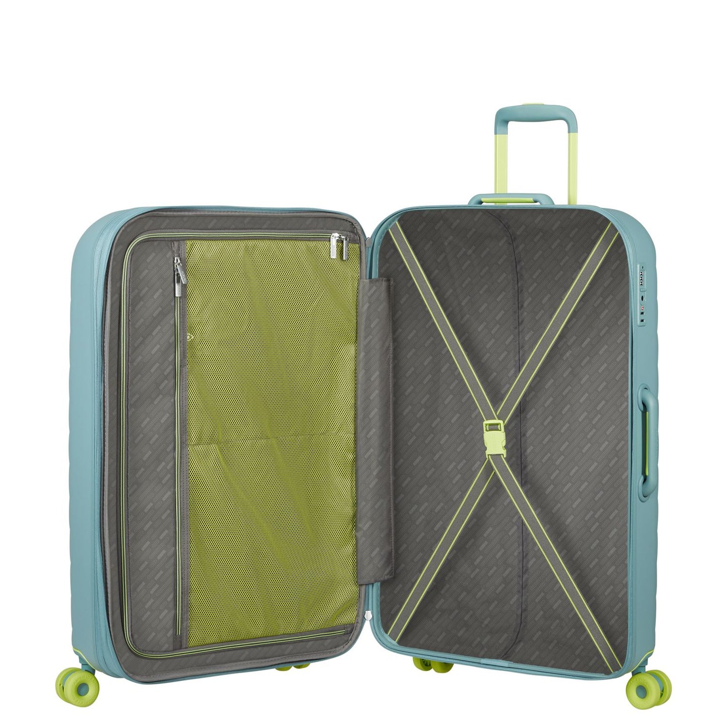 American Tourister Neovibe Spinner 78 cm - Uitbreidbaar 96/106 liter - 77x51x30/33 cm - muted mint