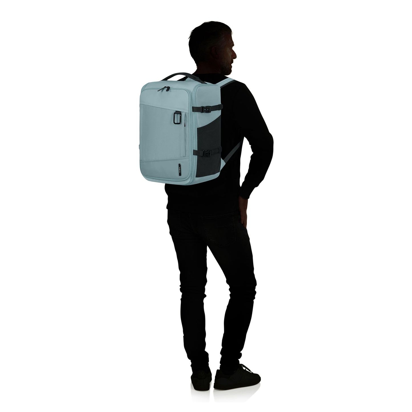 Samsonite 2Fit Underseat Backpack 2 In 1 - 23/31.5 liter - 40/45x30/36x20 cm - dusty blue