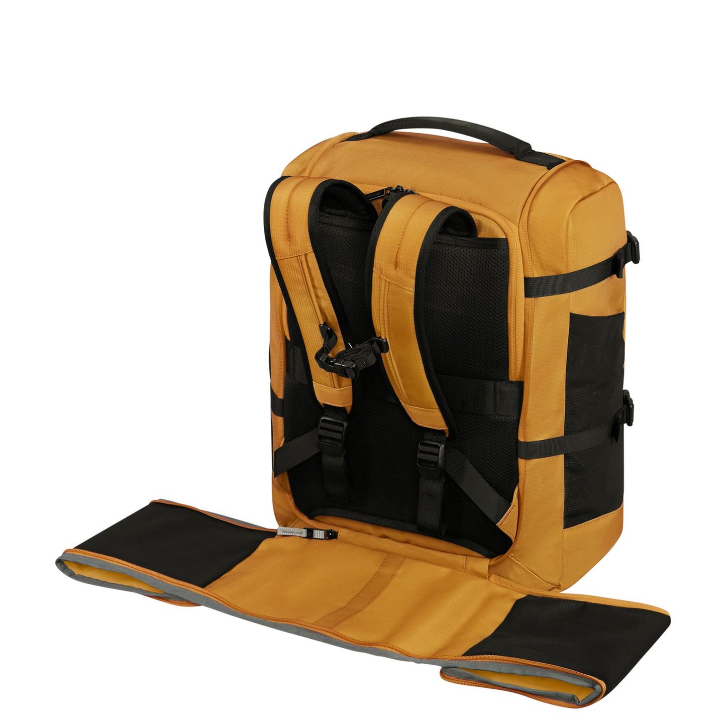 Samsonite 2Fit Underseat Backpack 2 In 1 - 23/31.5 liter - 40/45x30/36x20 cm - mustard yellow