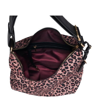 MOSZ Kelly Schoudertas leopard