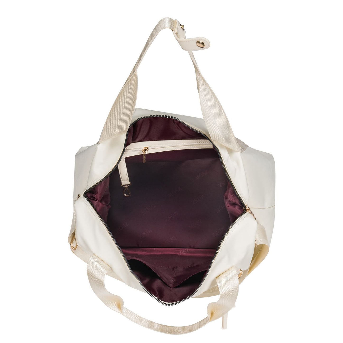 MOSZ Kelly Schoudertas creme