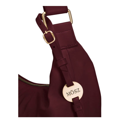 MOSZ Kelly Schoudertas aubergine