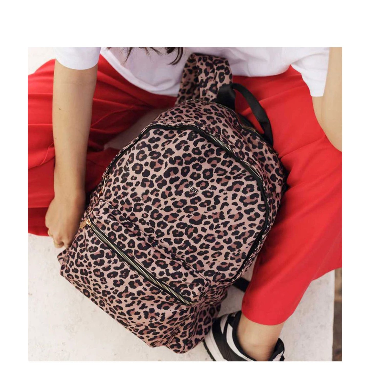 MOSZ Maren Laptop Rugzak - 15.6" laptopvak - leopard