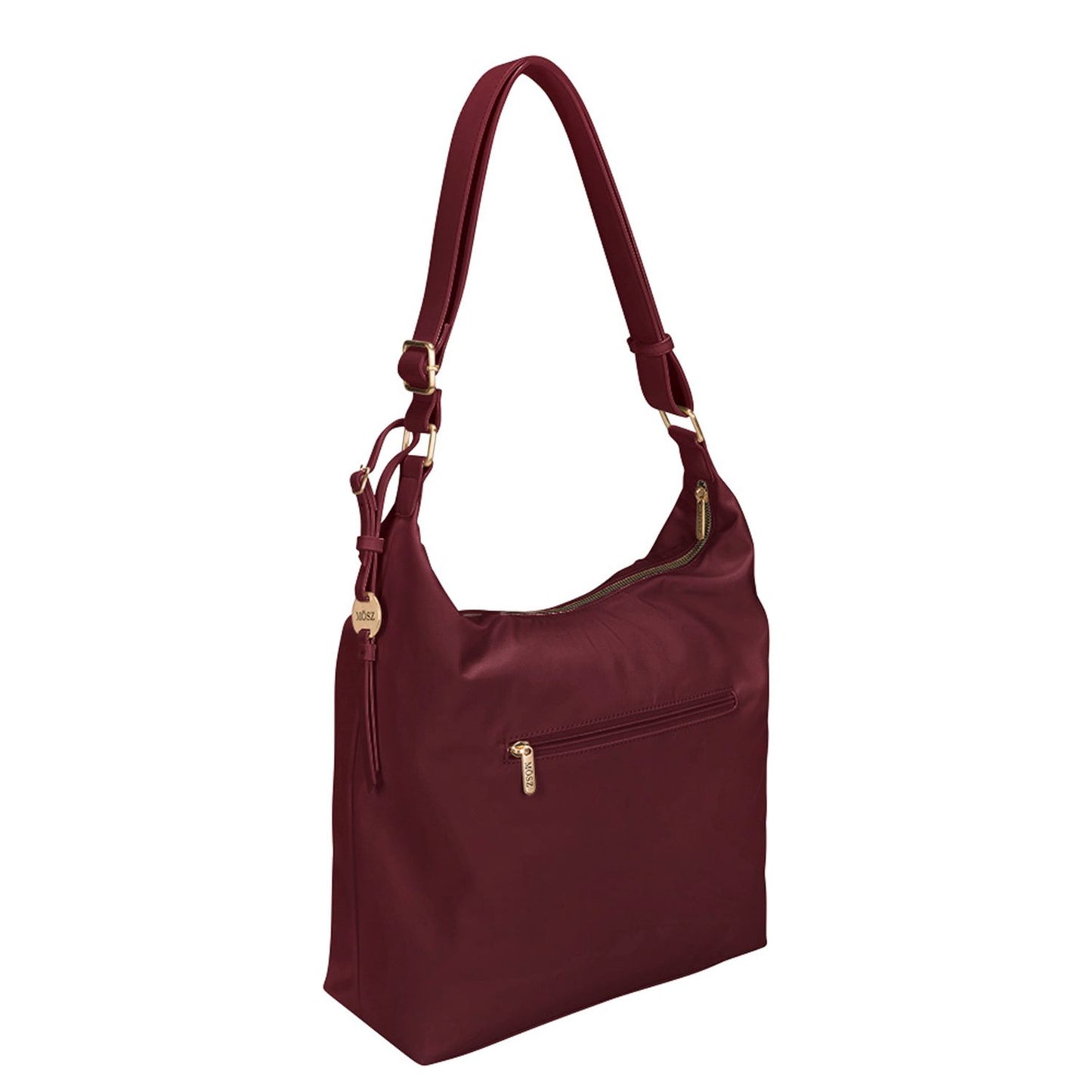 MOSZ Kelly Schoudertas aubergine