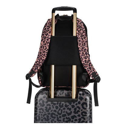 MOSZ Maren Laptop Rugzak - 15.6" laptopvak - leopard