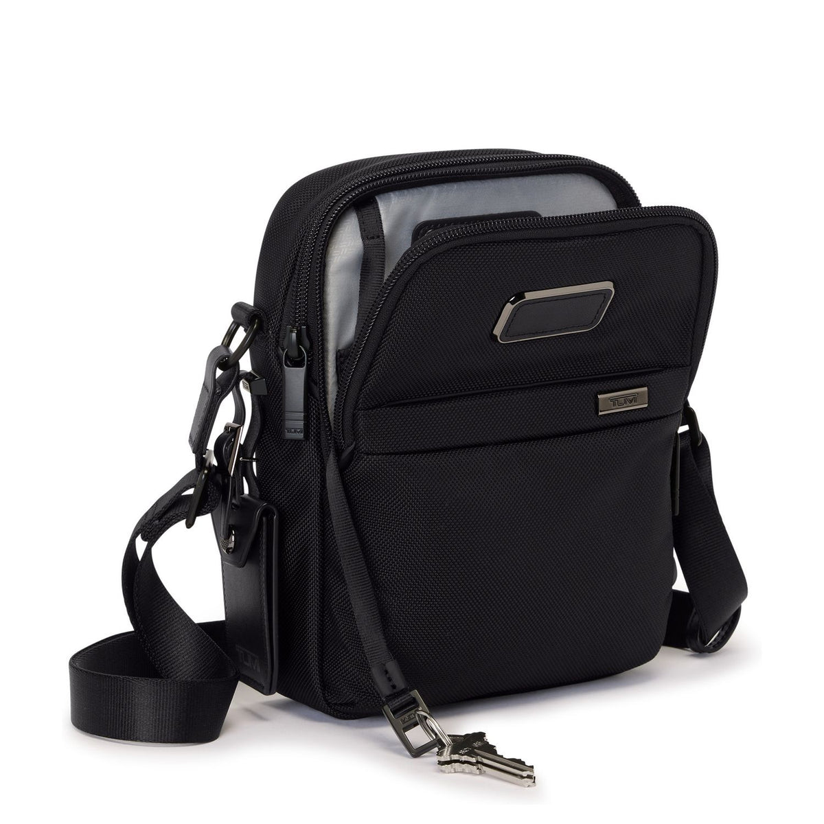 TUMI Alpha Crossbody Schoudertas S zwart