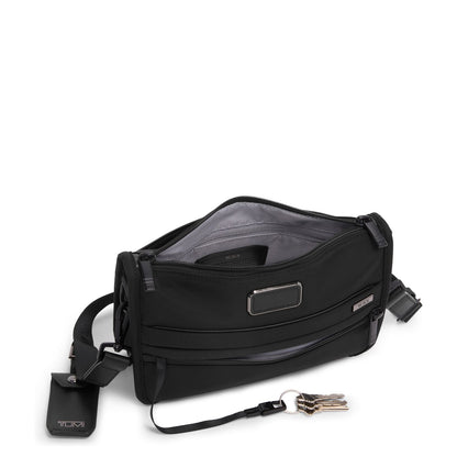 TUMI Alpha Crossbody Schoudertas zwart