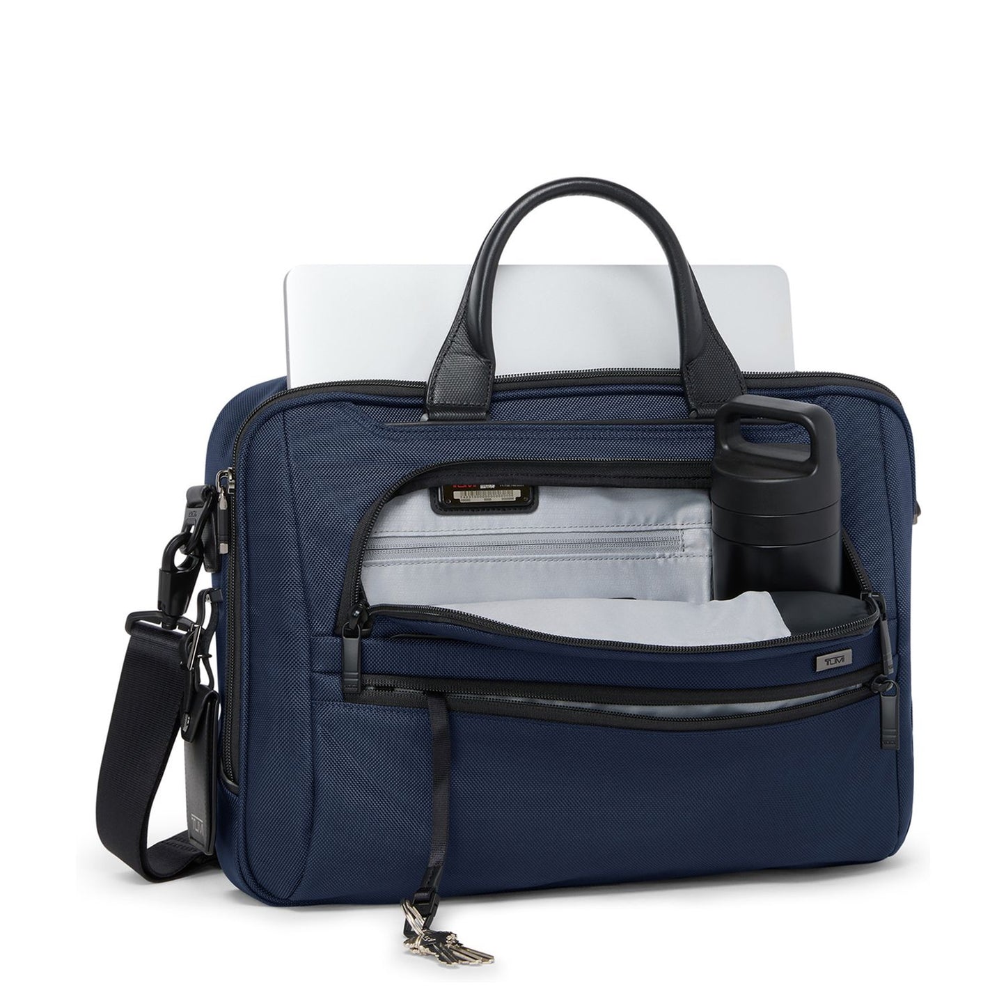 TUMI Alpha Laptop Schoudertas - 15" laptopvak - navy