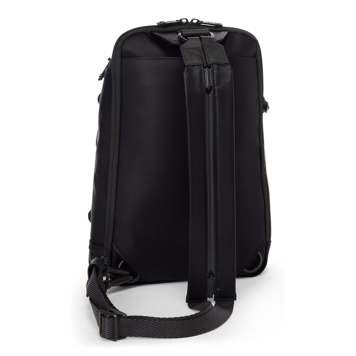 TUMI Alpha Bravo Leren Slingbag zwart