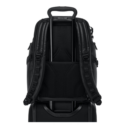 TUMI Alpha Bravo Search Leren Laptop Rugzak - 15" laptopvak - zwart