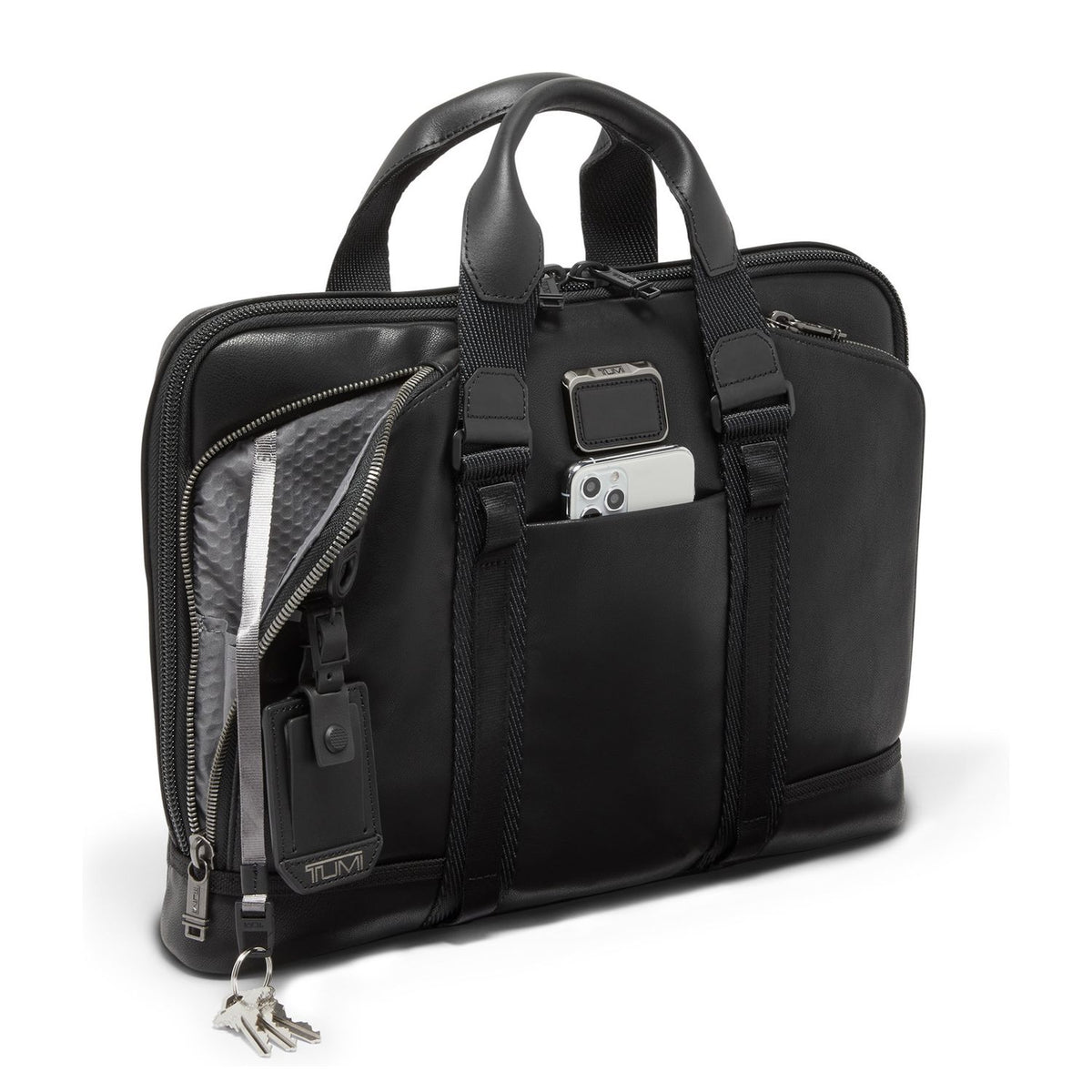 TUMI Alpha Bravo Laptop Schoudertas - 15" laptopvak - zwart