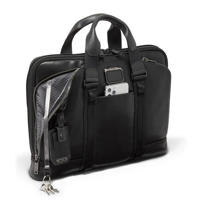 TUMI Alpha Bravo Laptop Schoudertas - 15" laptopvak - zwart