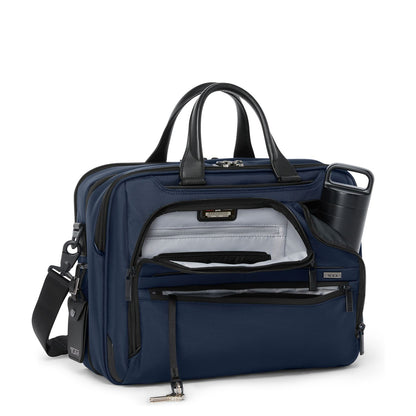 TUMI Alpha Medium Laptop Schoudertas - 15" laptopvak - navy