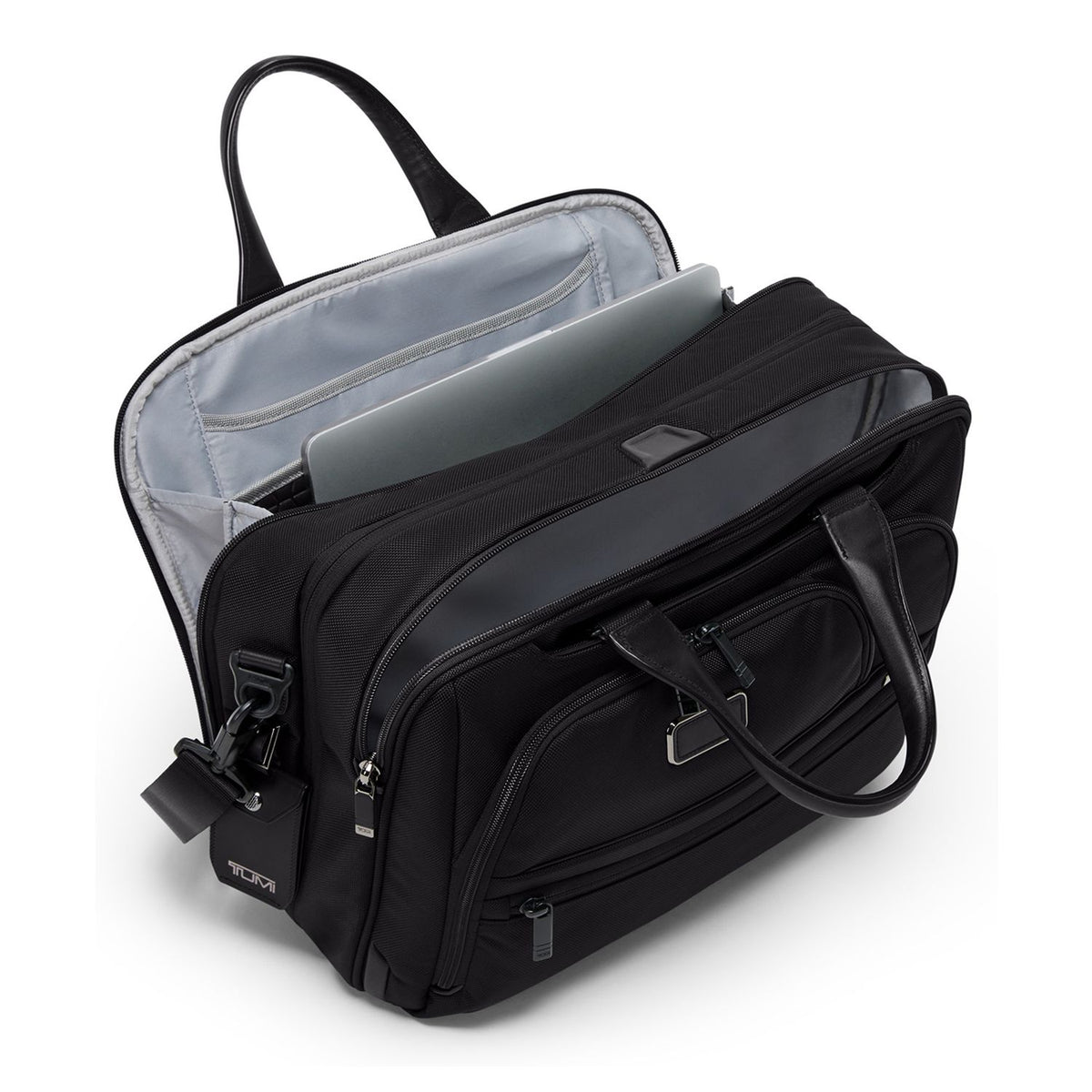 TUMI Alpha Medium Laptop Schoudertas - 15" laptopvak - zwart