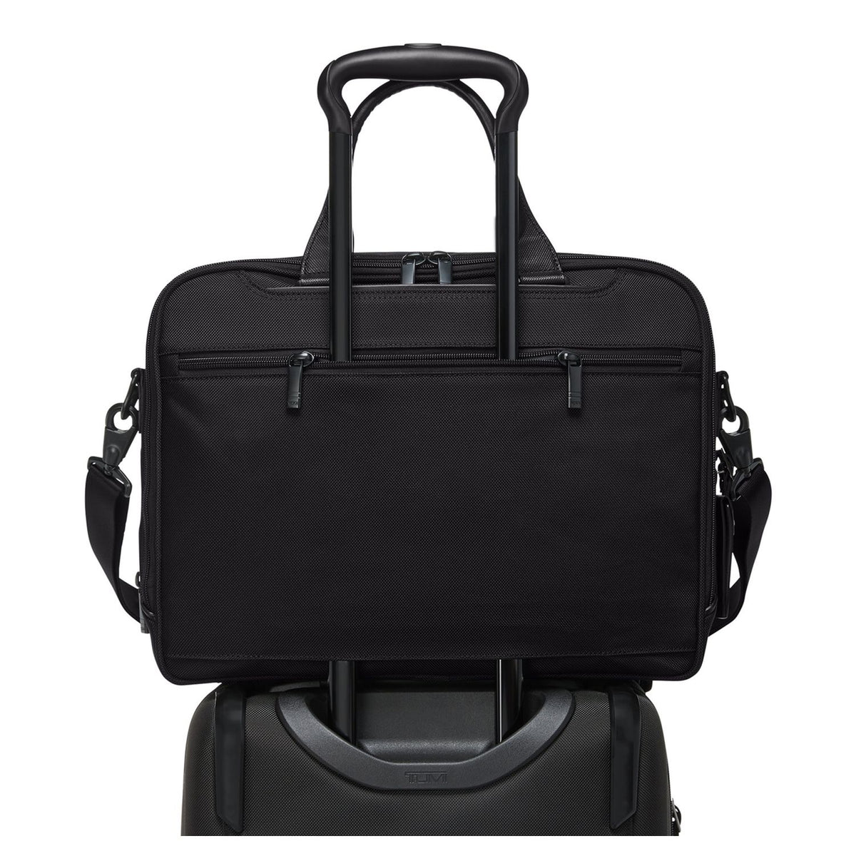 TUMI Alpha Medium Laptop Schoudertas - 15" laptopvak - zwart