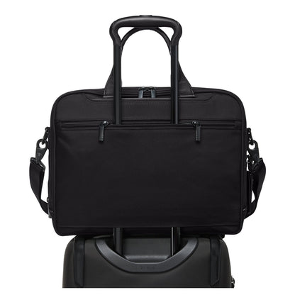 TUMI Alpha Medium Laptop Schoudertas - 15" laptopvak - zwart