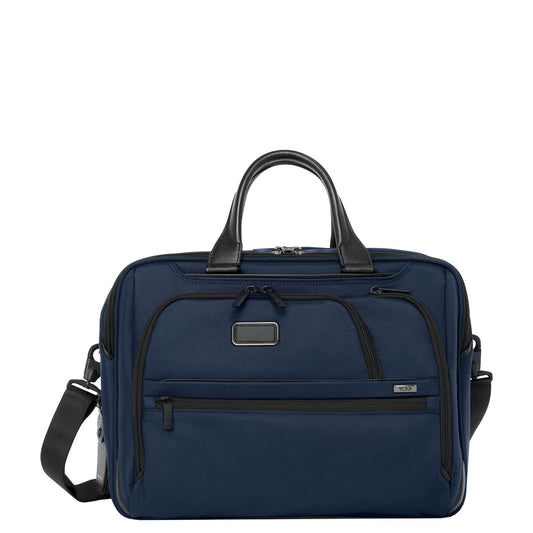 TUMI Alpha Medium Laptop Schoudertas - 15" laptopvak - navy