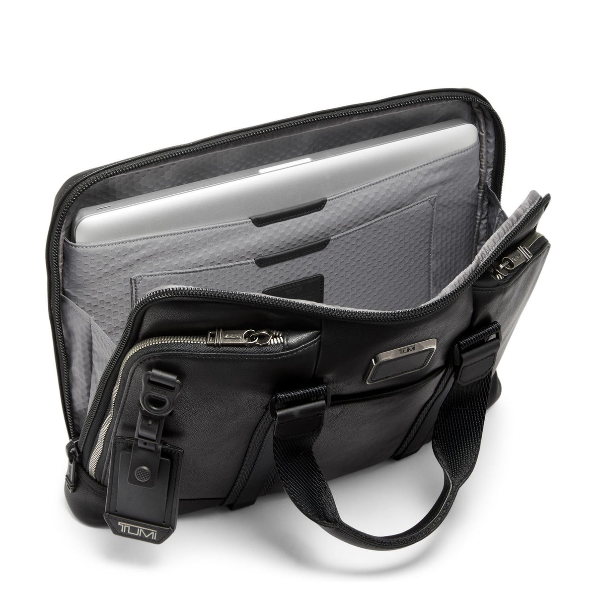 TUMI Alpha Bravo Laptop Schoudertas - 15" laptopvak - zwart