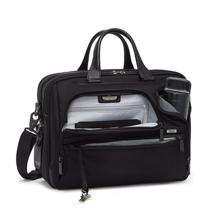 TUMI Alpha Medium Laptop Schoudertas - 15" laptopvak - zwart