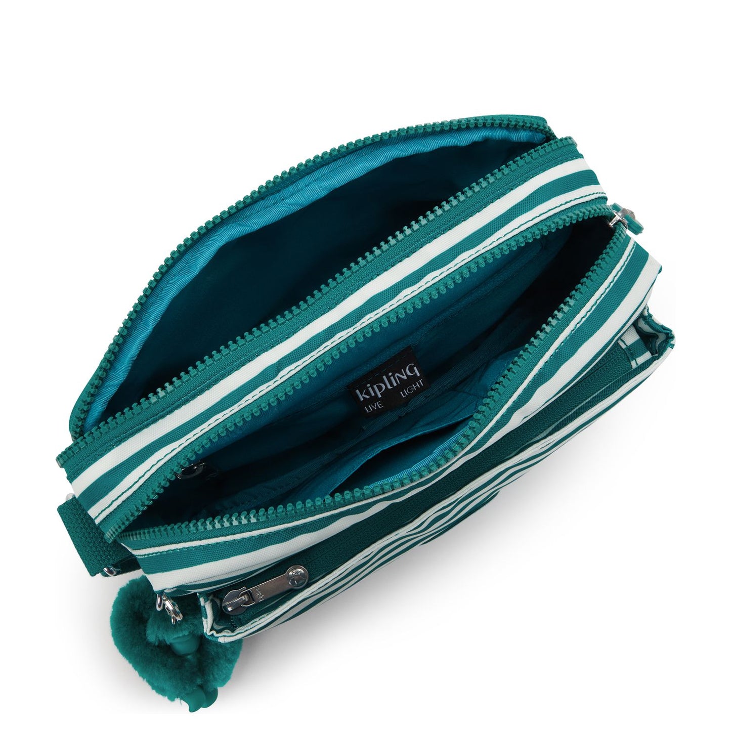 Kipling Abanu M Crossbody Schoudertas parasol stripes