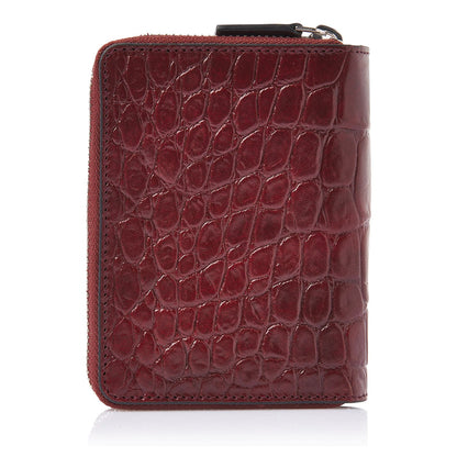 Castelijn & Beerens Croco Damesportemonnee - voor 8 pasjes - met RFID bescherming - rood