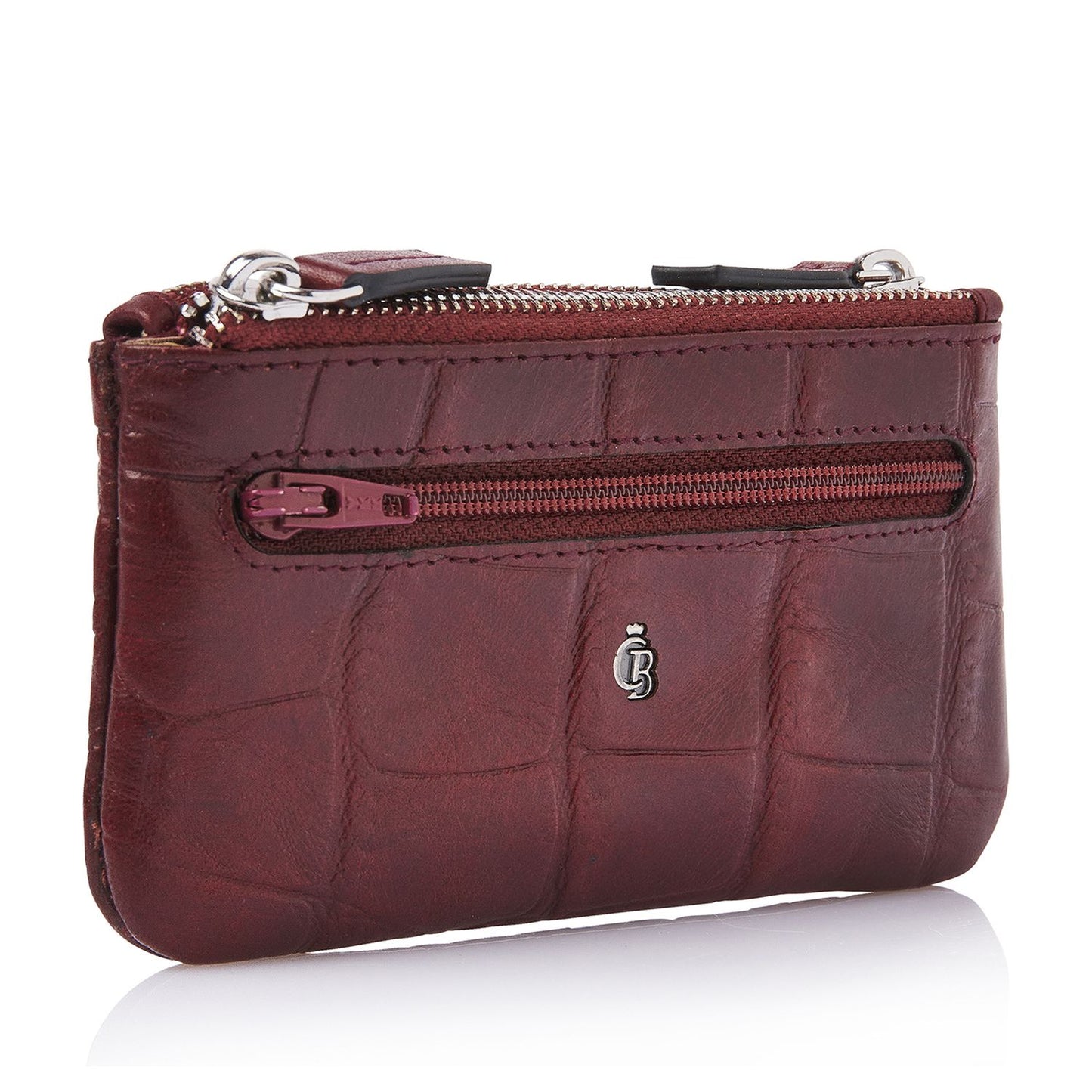 Castelijn & Beerens Croco Sleuteletui - met RFID bescherming - rood