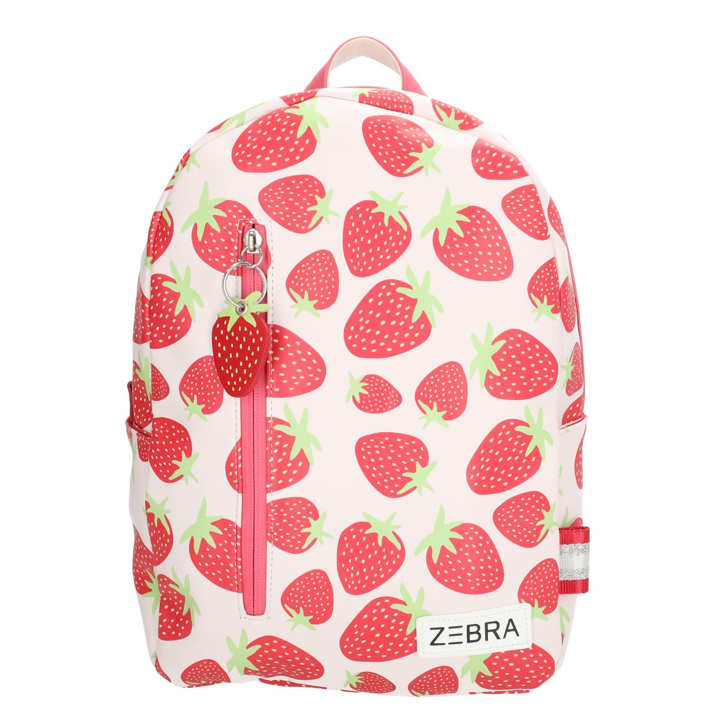 Zebra Trends Lily Kinderrugzak voor meisjes - met borstriem - aardbei