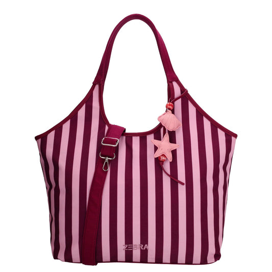 Zebra Trends Mira Shopper bordeaux rood