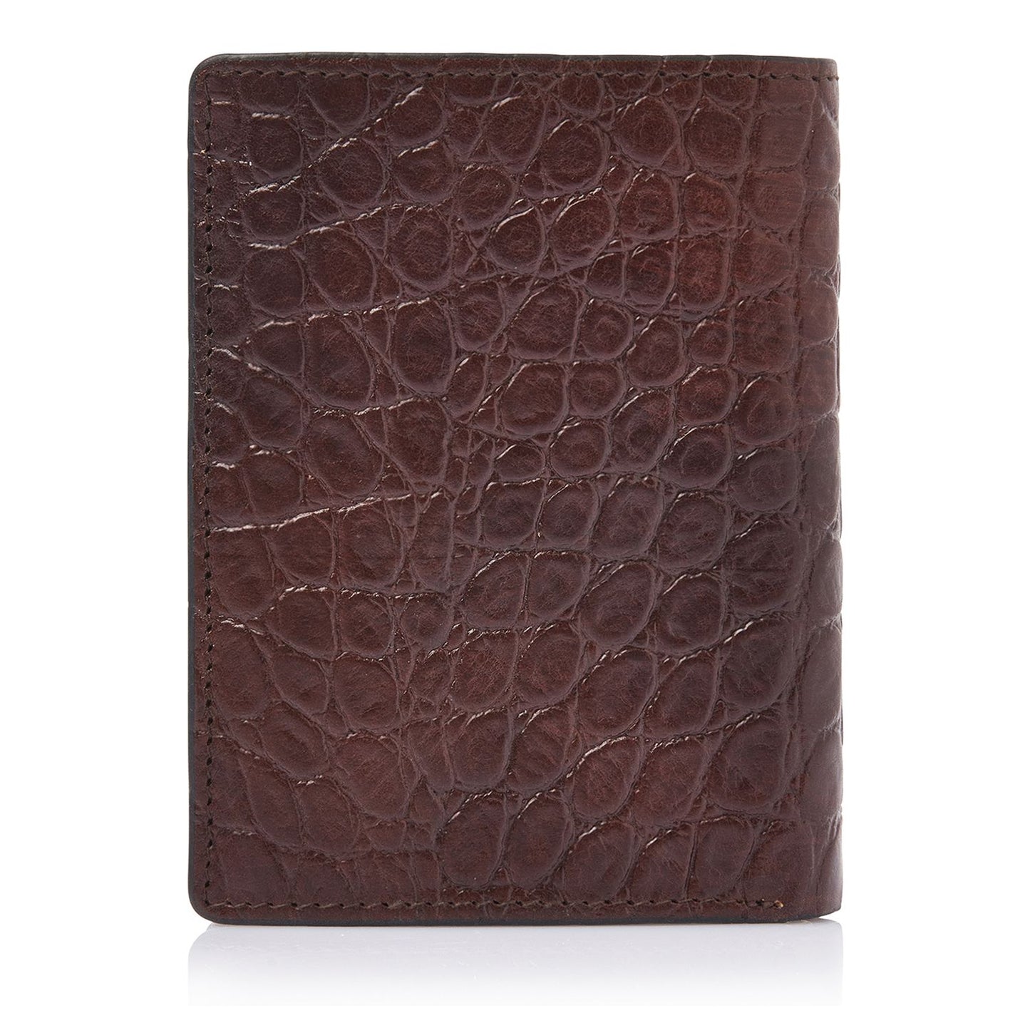 Castelijn & Beerens Croco Billfold - voor 9 pasjes - met RFID bescherming - mocca