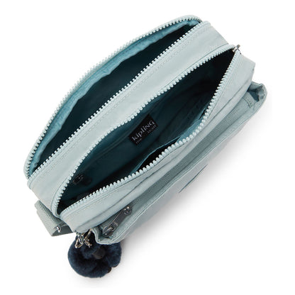 Kipling Abanu M Crossbody Schoudertas breezy blue