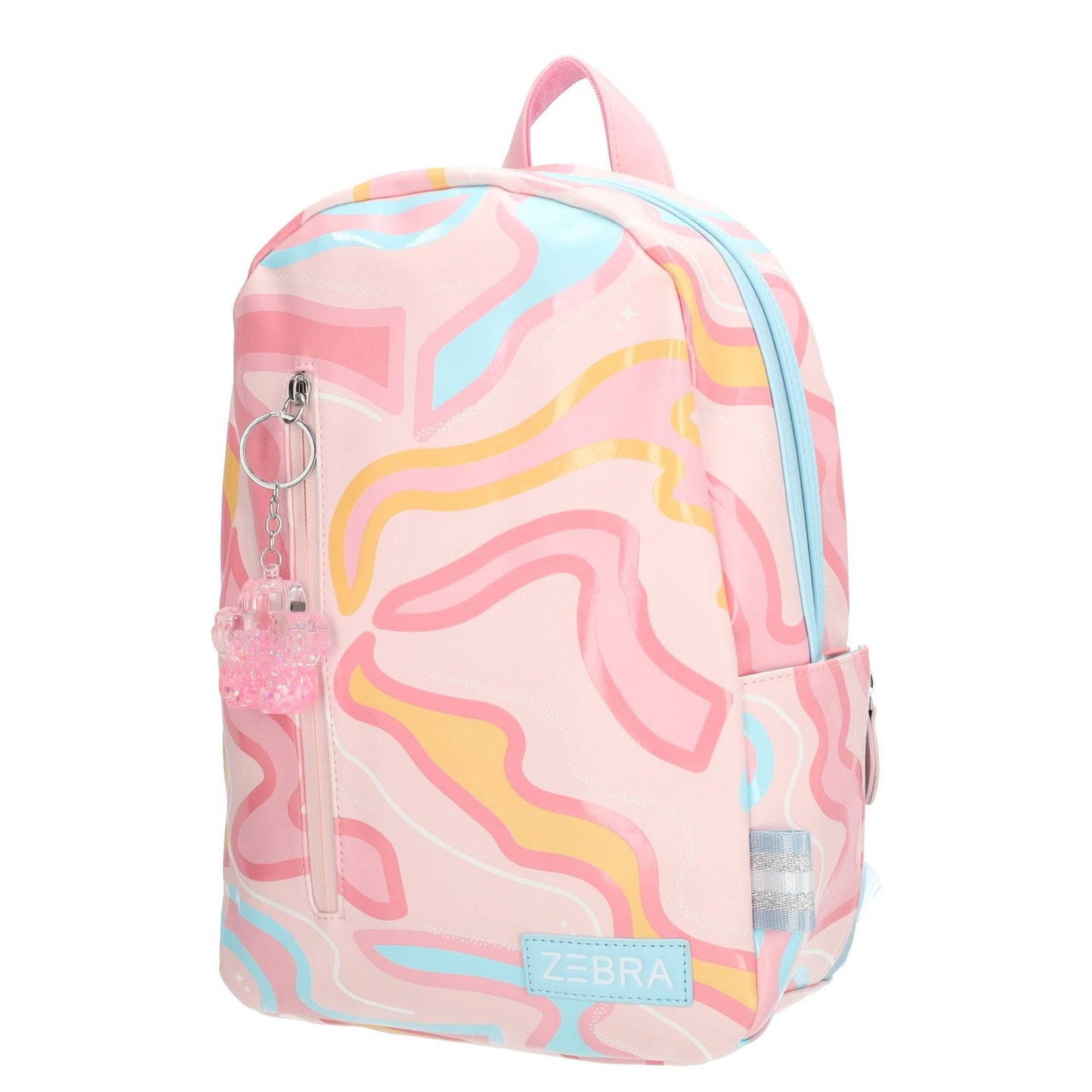 Zebra Trends Lily Kinderrugzak voor meisjes - met borstriem - pastel