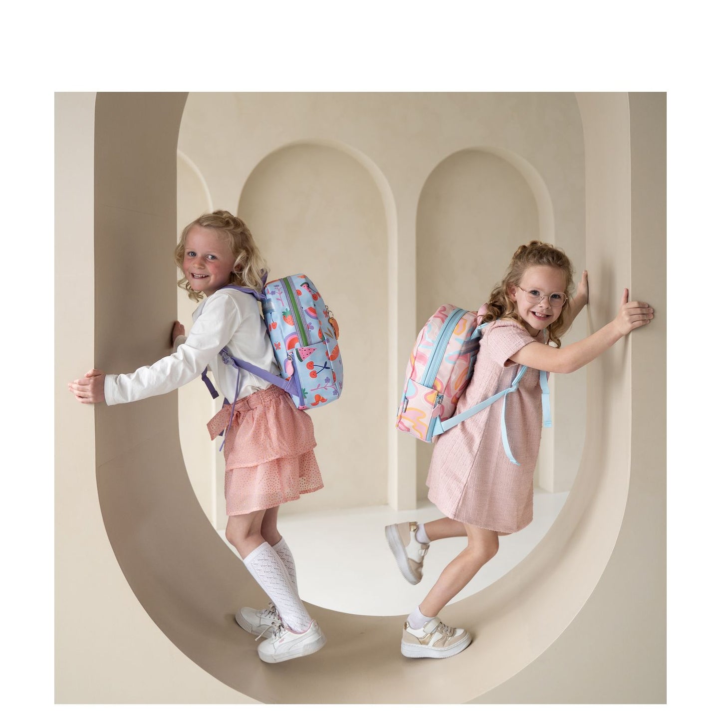 Zebra Trends Lily Kinderrugzak voor meisjes - met borstriem - picknick