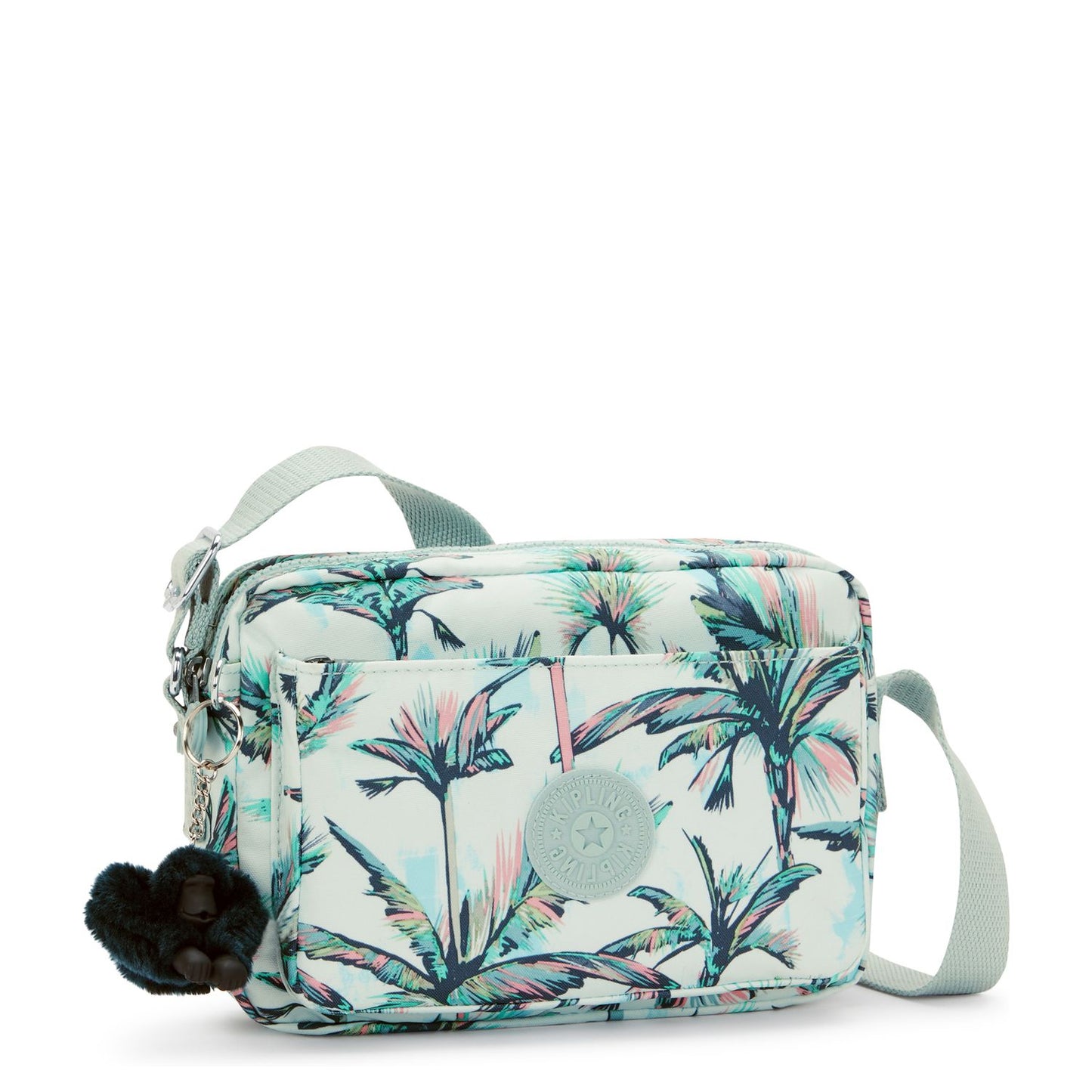 Kipling Abanu M Crossbody Schoudertas more palm trees
