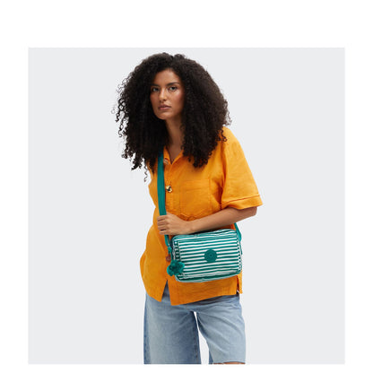 Kipling Abanu M Crossbody Schoudertas parasol stripes