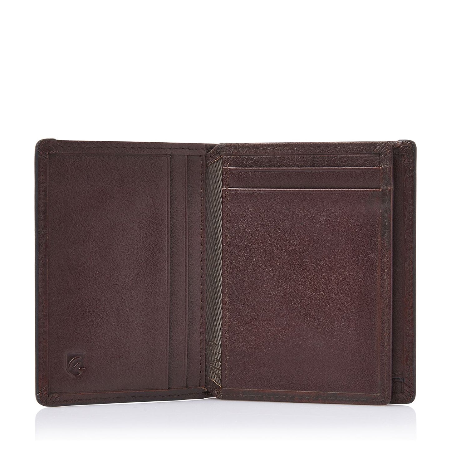 Castelijn & Beerens Croco Mini Wallet - voor 10 pasjes - met RFID bescherming - mocca