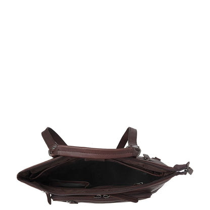 The Chesterfield Brand Caldero Laptoprugzak - 14" laptopvak - bruin