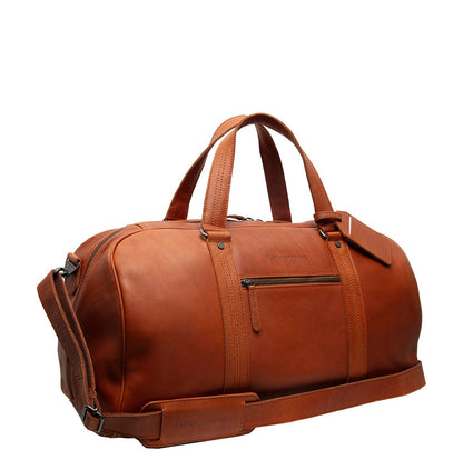 The Chesterfield Brand Rivaro Weekendtas - 40 liter - met afneembare schouderriem - 28x53x27 cm - cognac