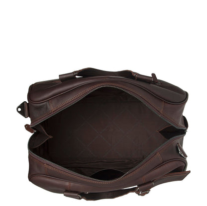 The Chesterfield Brand Volenza Weekendtas - 35 liter - met afneembare schouderriem - 28x46x27 cm - bruin
