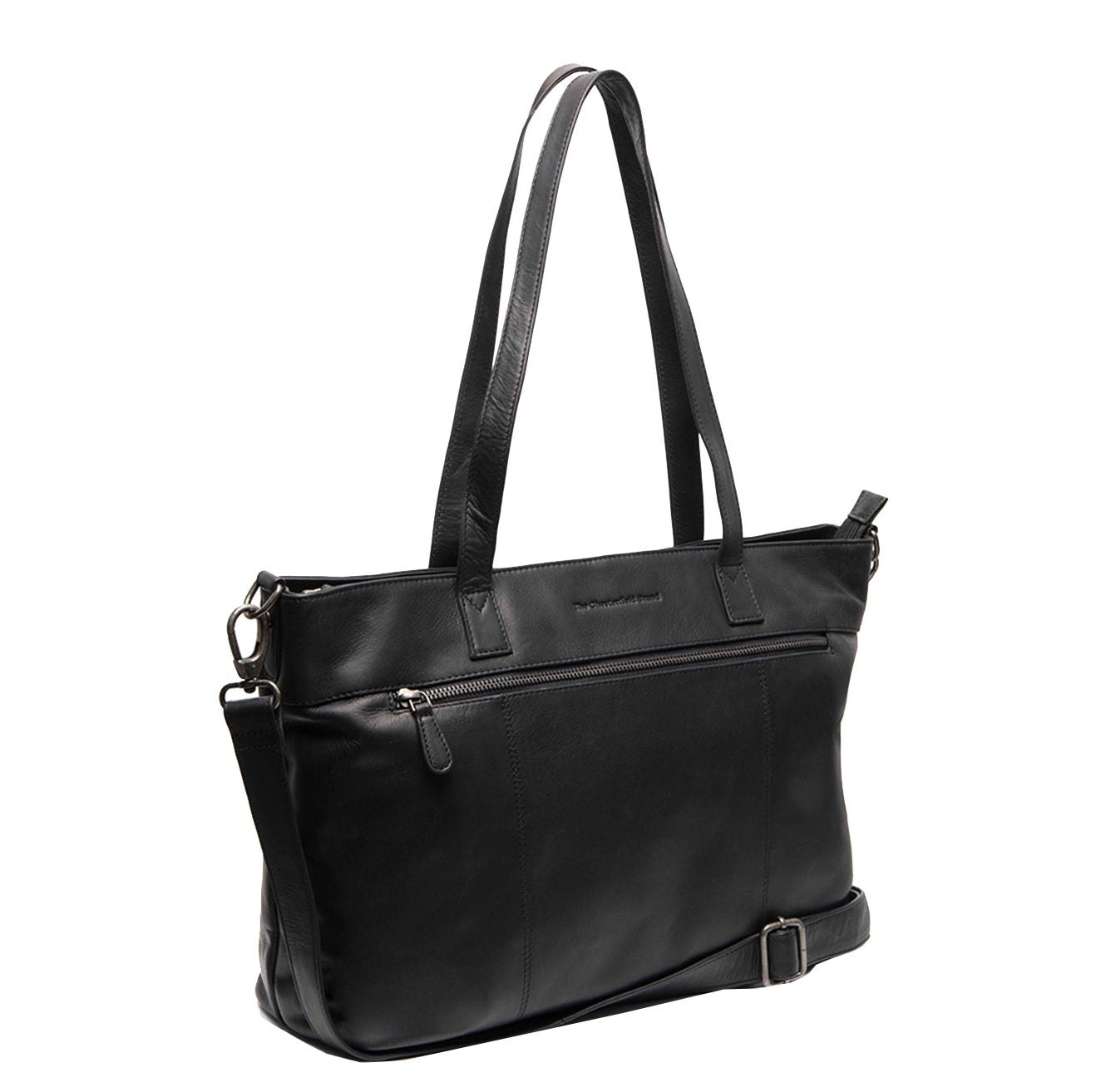 The Chesterfield Brand Osira Shopper - met 15" laptopvak - met afneembare schouderriem - zwart