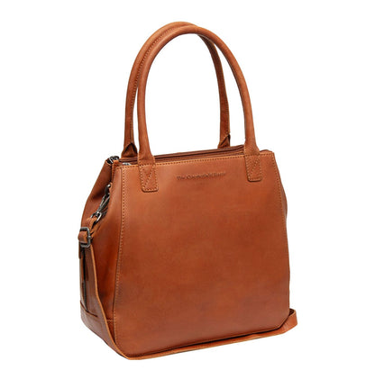 The Chesterfield Brand Solvin Schoudertas - met afneembare schouderriem - cognac