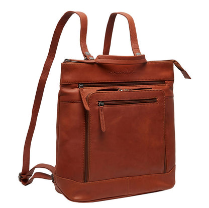 The Chesterfield Brand Caldero Laptoprugzak - 14" laptopvak - cognac