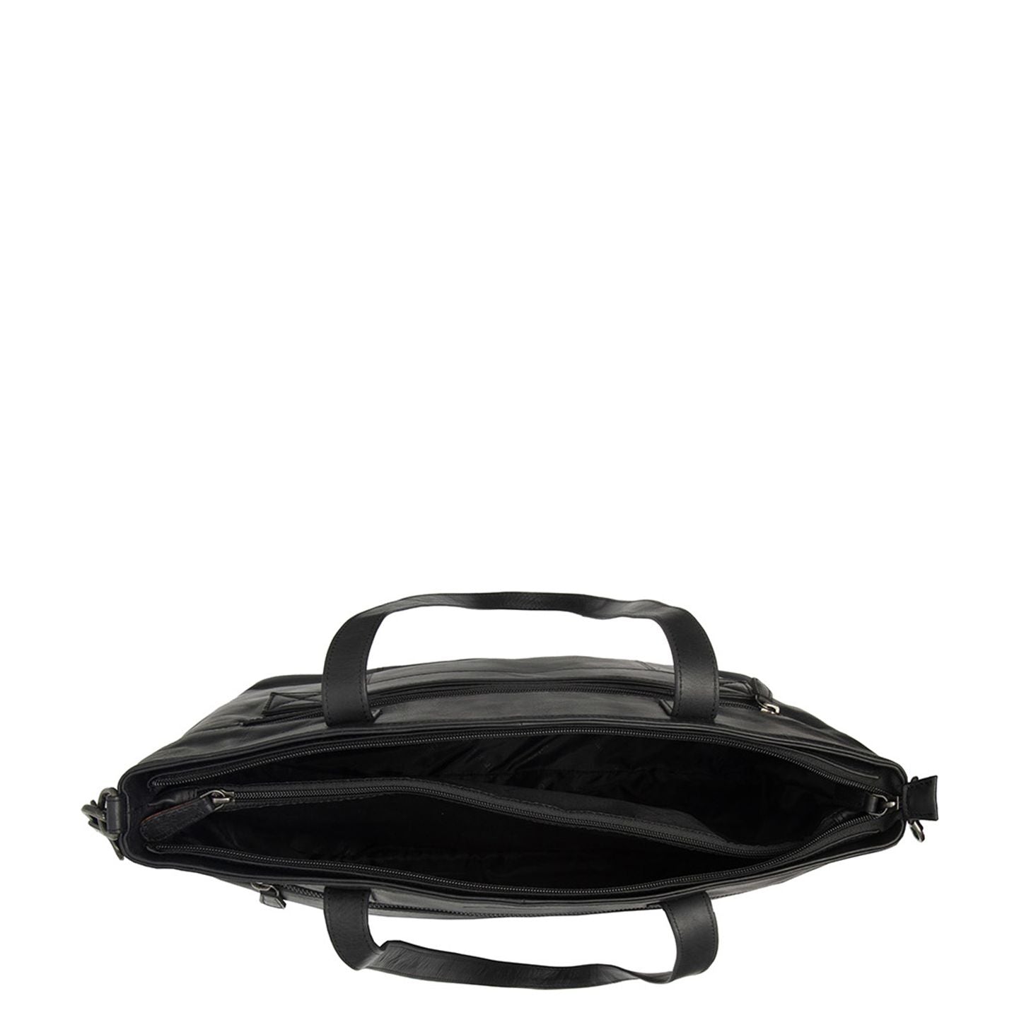 The Chesterfield Brand Osira Shopper - met 15" laptopvak - met afneembare schouderriem - zwart