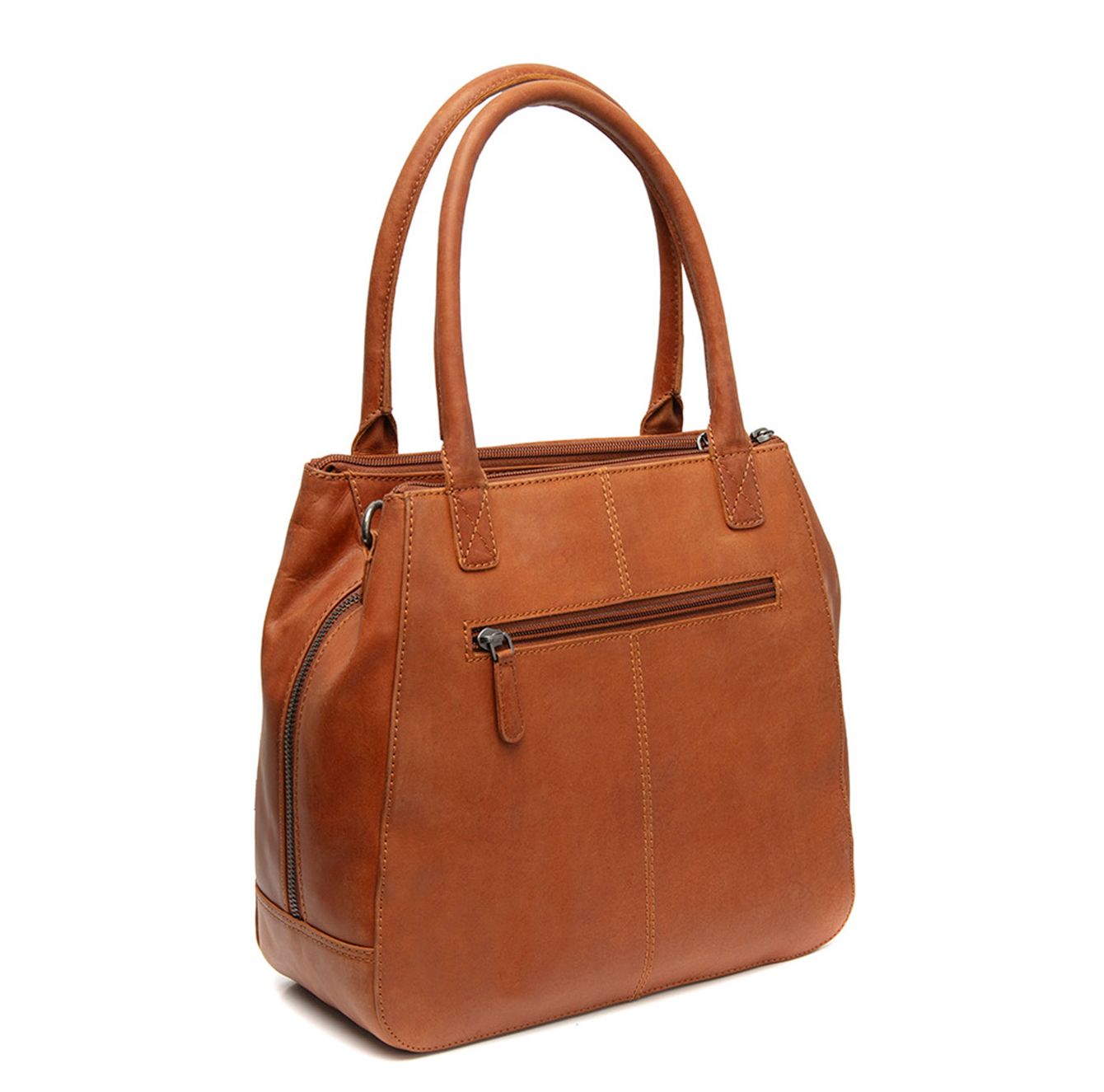 The Chesterfield Brand Solvin Schoudertas - met afneembare schouderriem - cognac