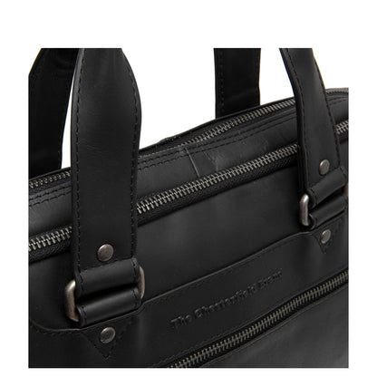 The Chesterfield Brand Montara Laptop Schoudertas - 15" laptopvak - zwart