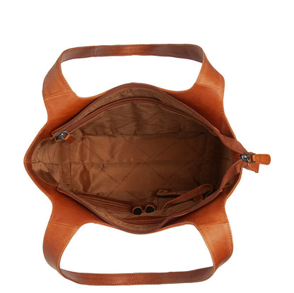 The Chesterfield Brand Tofino Schoudertas cognac