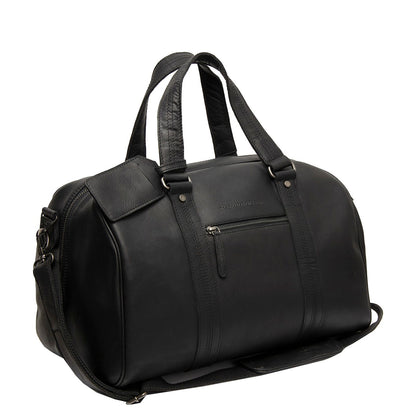 The Chesterfield Brand Volenza Weekendtas - 35 liter - met afneembare schouderriem - 28x46x27 cm - zwart