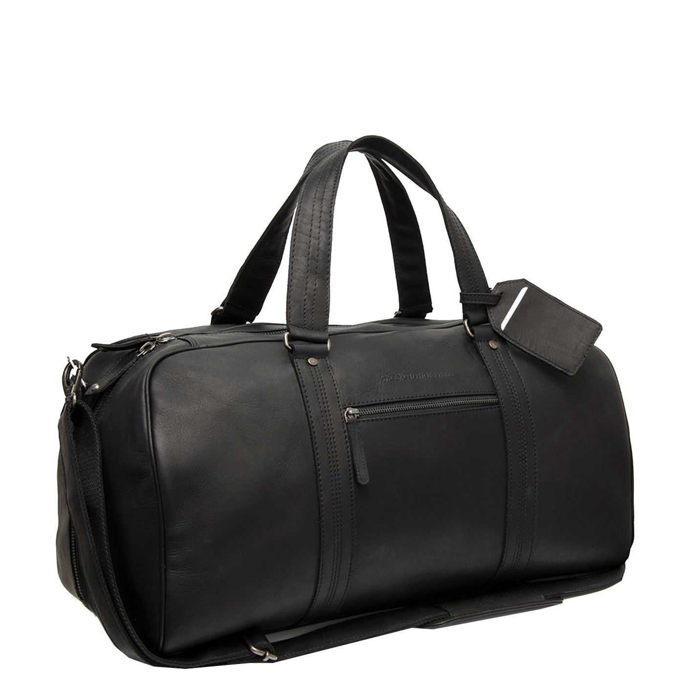 The Chesterfield Brand Rivaro Weekendtas - 40 liter - met afneembare schouderriem - 28x53x27 cm - zwart