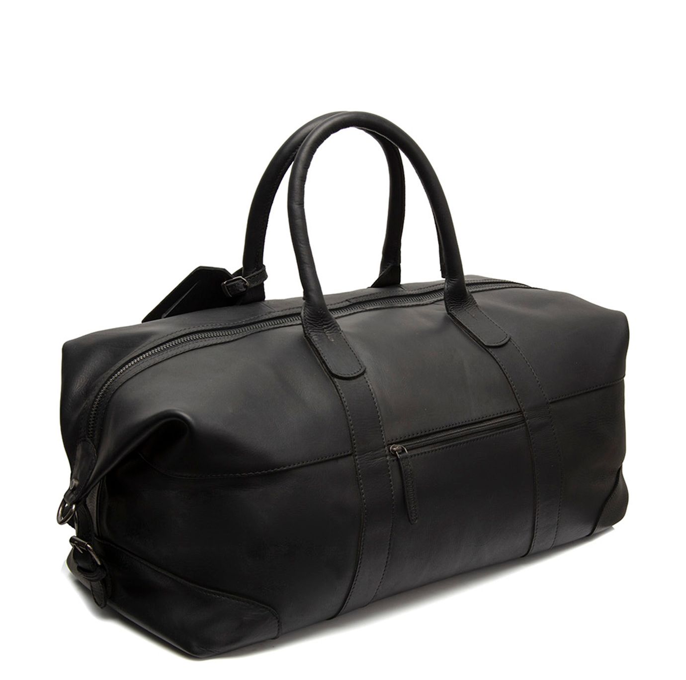 The Chesterfield Brand Portsmouth 2 Weekendtas - 37 liter - met afneembare schouderriem - 28x56x26 cm - zwart